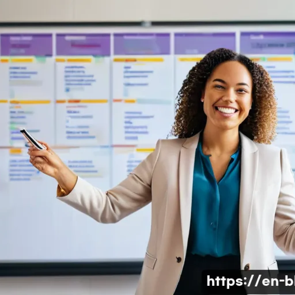 블로그 마케팅 팀 구성과 역할 - **Prompt:** A dynamic and intelligent Content Strategist, a woman in her early 30s with an engaging ...